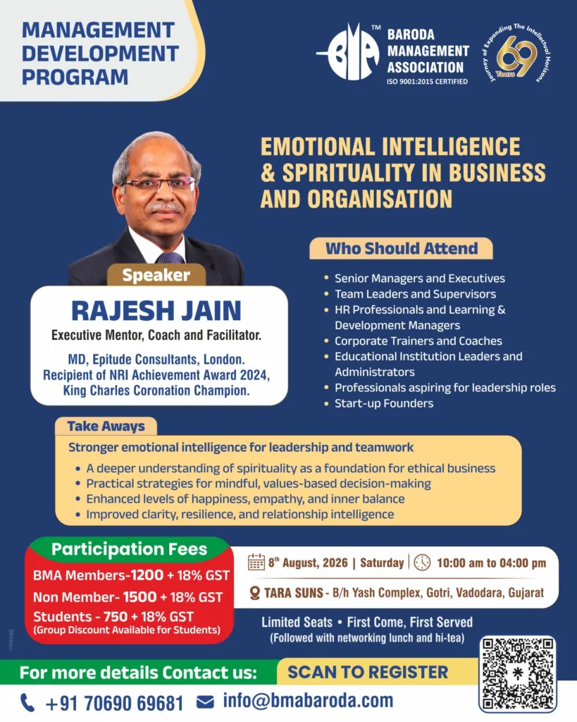 MDP on Emotional Intelligence and Spirituality in Business and Organisation